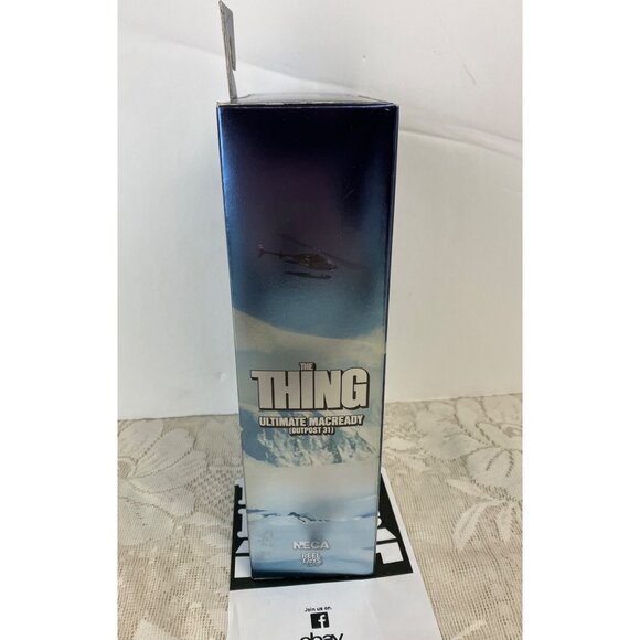 NECA The Thing Ultimate MacReady Action Figure Outpost 31 New With Box Defects - Picture 4 of 16